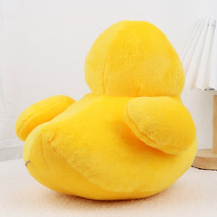 Large Yellow Duck Plush Toy Cartoon Stuffed Animal for Kids & Babies