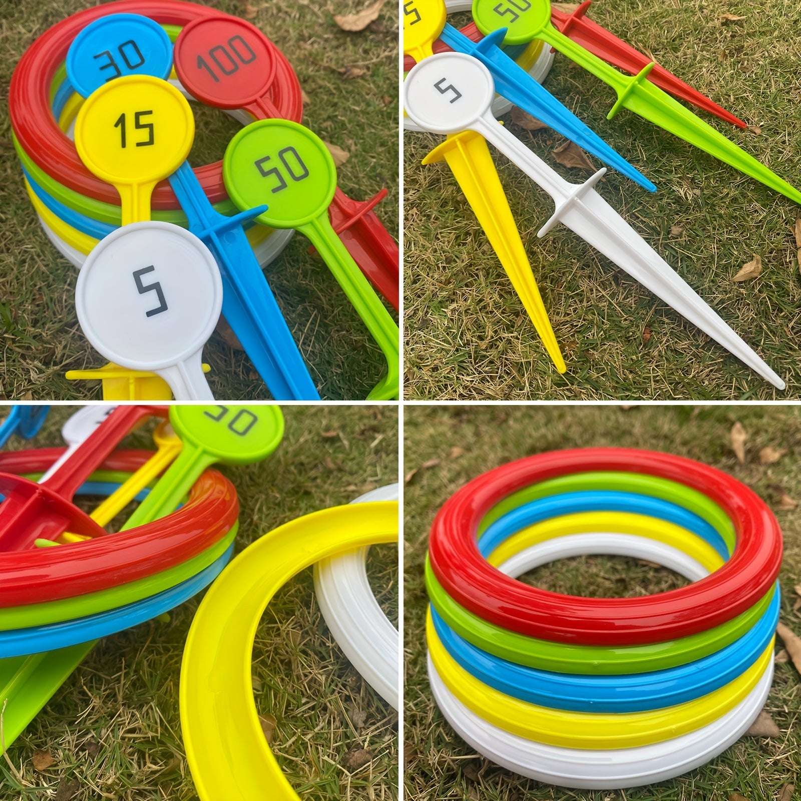Colorful Ring Toss Game for Family Fun