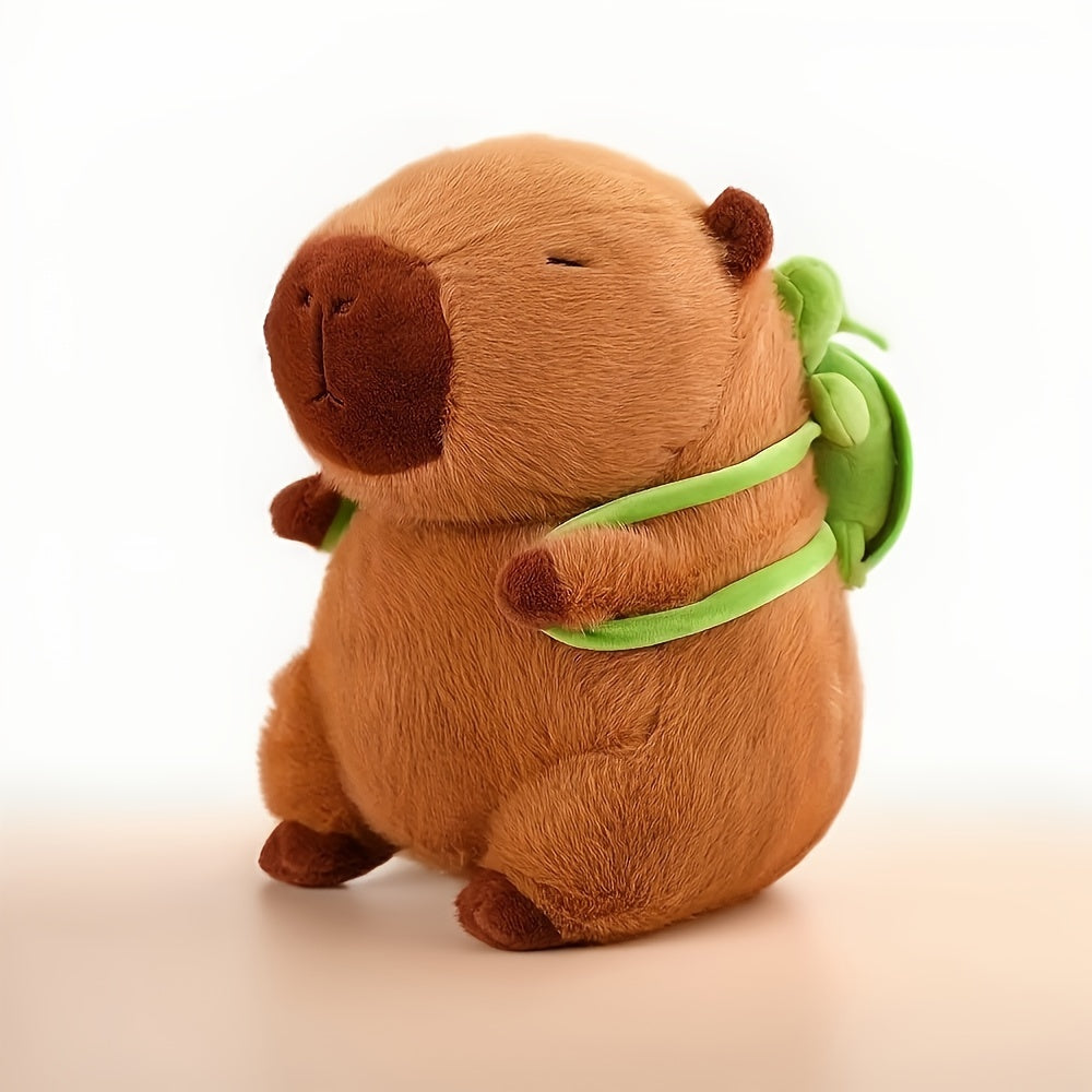 Cute Capybara Plush Toy - Soft Stuffed Animal for Car Decor