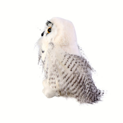 7.08in Snowy Owl Plushie for Kids Room Decor