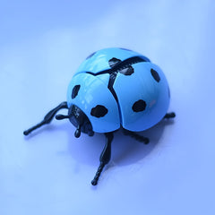 Wind Up Ladybug Moving Wings Insect Playmate Ideal Birthday Present