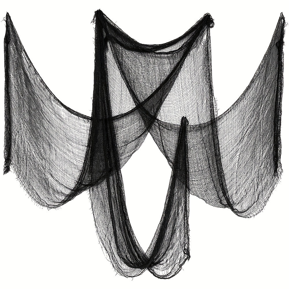 Spooky Creepy Cloth Fabric Halloween Decoration - 30x72inch Size