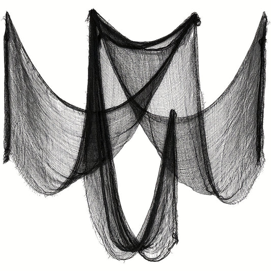 Spooky Creepy Cloth Fabric Halloween Decoration - 30x72inch Size