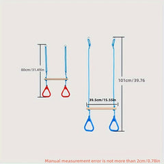 Hand Grip Sling Ring Fitness Training Body Energy Single Bar Monkey Stick