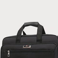 Large Capacity Functional Laptop Bag, Horizontal Portable Computer Bag