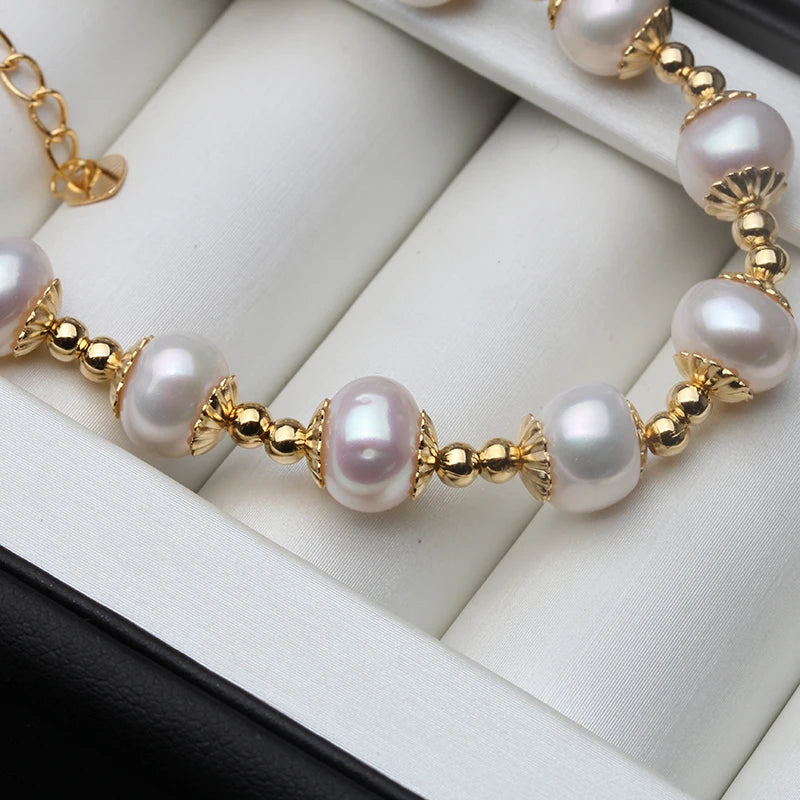 Freshwater Pearl Bracelet for Women - Natural Pearl Jewelry