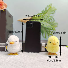 Interactive Jumping Duck Toy Plush Simulation Gift