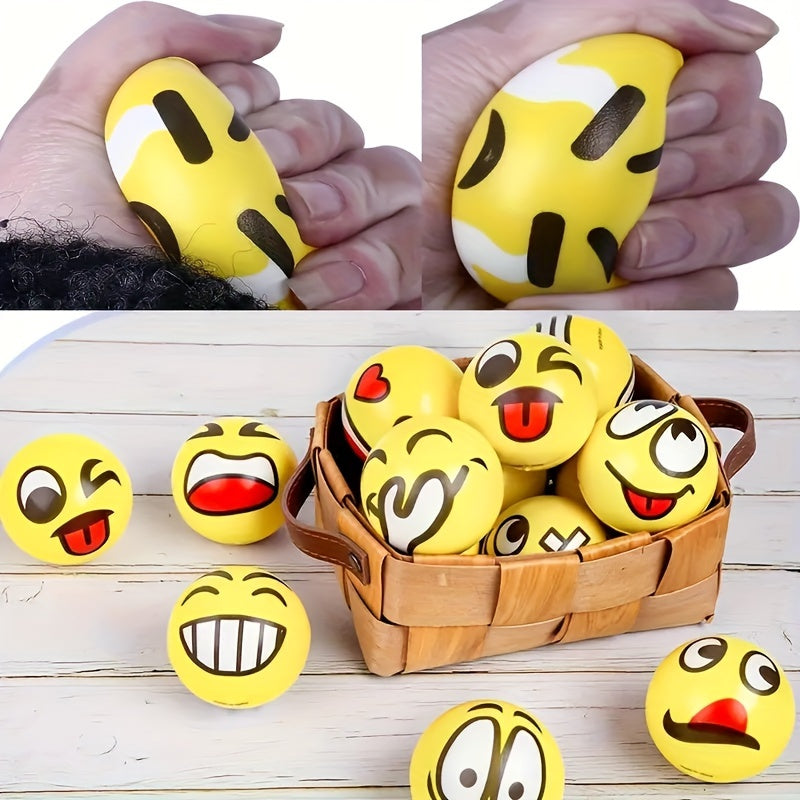Random Facial Pressure Balls 6 35 Cm - Decompressing Gadgets