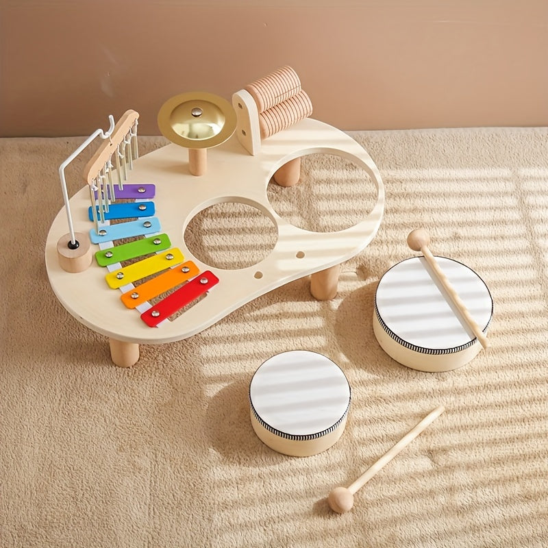 Portable Music Table Toy for Kids Educational Musical Enlightenment