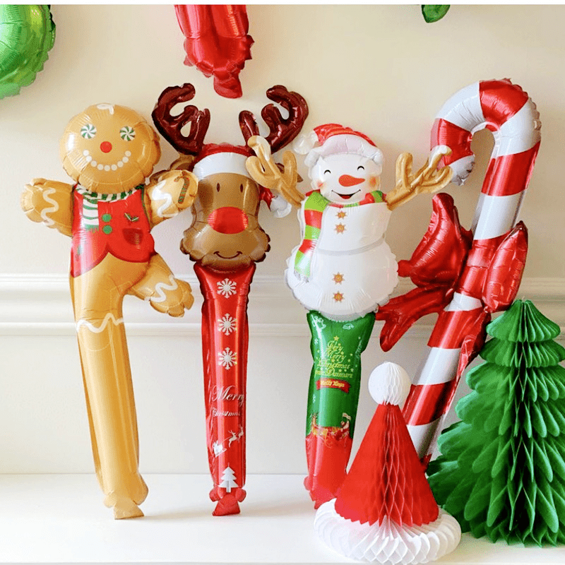 Christmas Aluminum Film Balloons for Boys and Girls