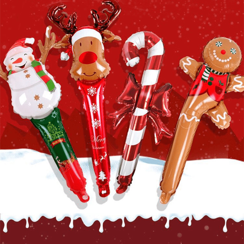 Christmas Aluminum Film Balloons for Boys and Girls