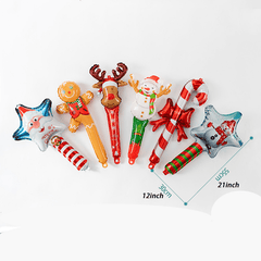 Christmas Aluminum Film Balloons for Boys and Girls