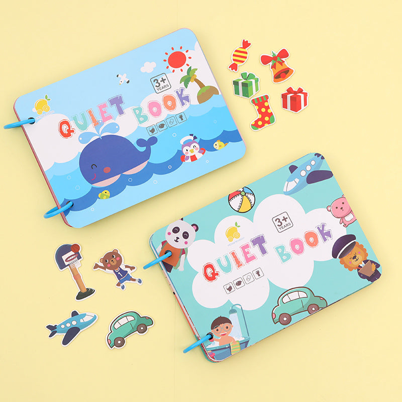 Kids Quiet Book Baby Busy Book Early Learning Toys For Toddlers