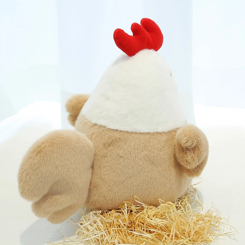 Cute Hen Plush Doll Stuffed Animal Toy for Kids