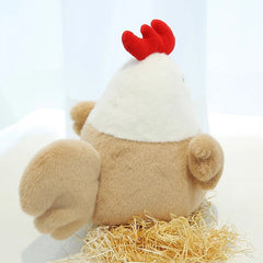 Cute Hen Plush Doll Stuffed Animal Toy for Kids
