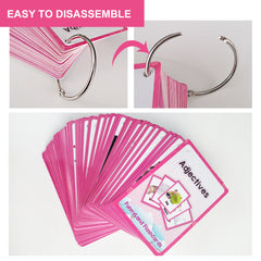 Colorful Adjective Flashcards for Early Learning