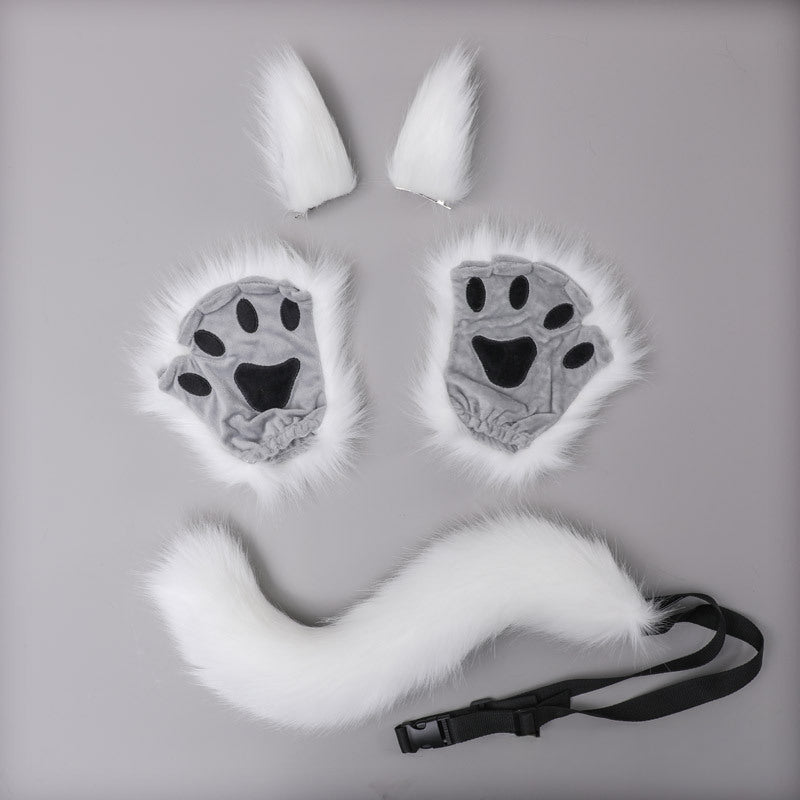 Fluffy Animal Costumes for Halloween Cosplay