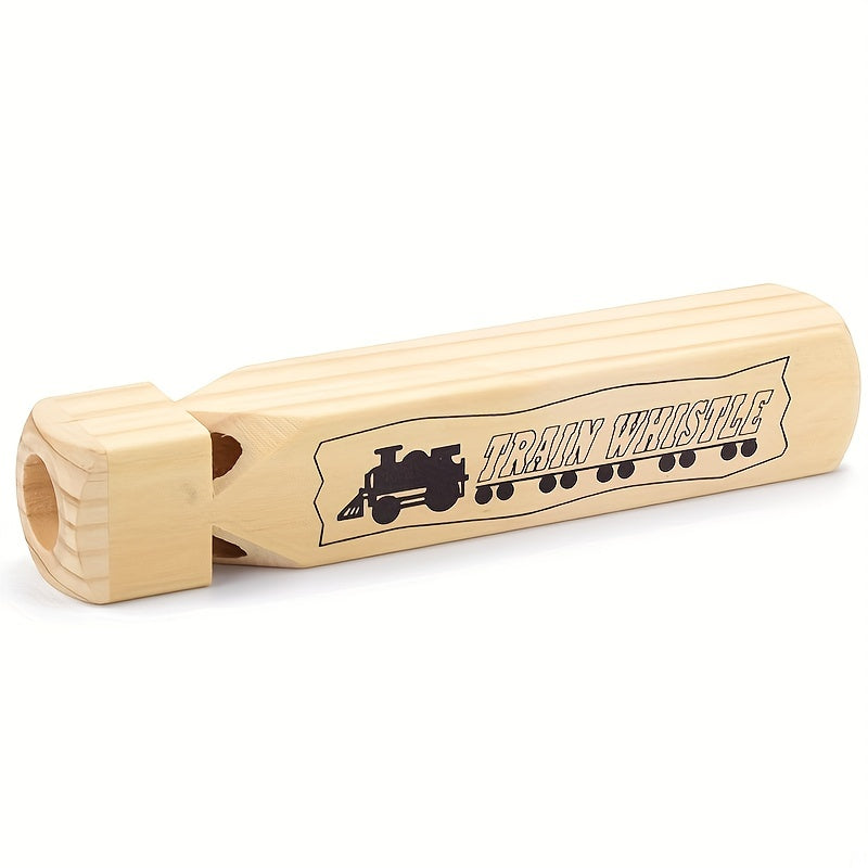 Wooden Train Whistle Train Party Favor Theme Birthday Decoration