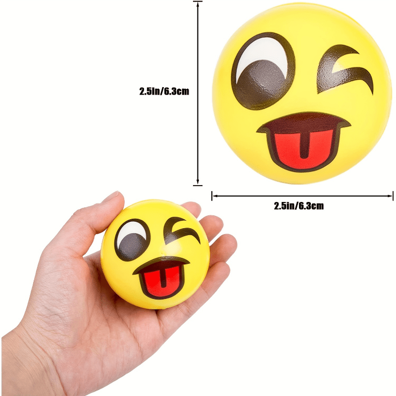 Random Facial Pressure Balls 6 35 Cm - Decompressing Gadgets