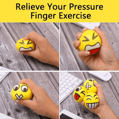 Random Facial Pressure Balls 6 35 Cm - Decompressing Gadgets