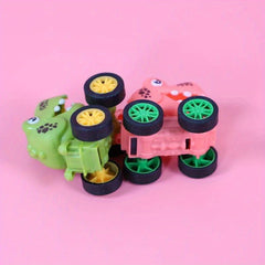 10pcs Mini Dinosaur Pull Back Car Inertial Toys Birthday Party Favors