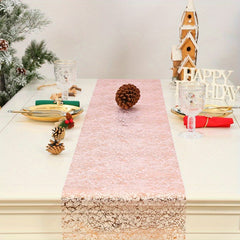 Rose Golden Table Runner 27 94 X 274 Reusable Glitter Party Supplies