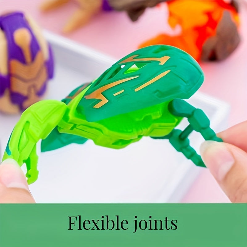 8pcs Transforming Dinosaur Dolls for Imaginative Play
