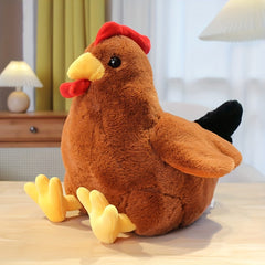 Large Plush Rooster Doll & Pillow Set - Great Gift for Christmas/Birthday