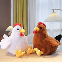Large Plush Rooster Doll & Pillow Set - Great Gift for Christmas/Birthday