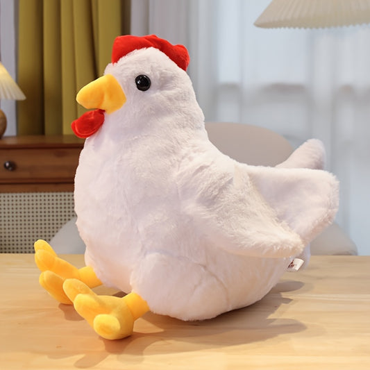 Large Plush Rooster Doll & Pillow Set - Great Gift for Christmas/Birthday
