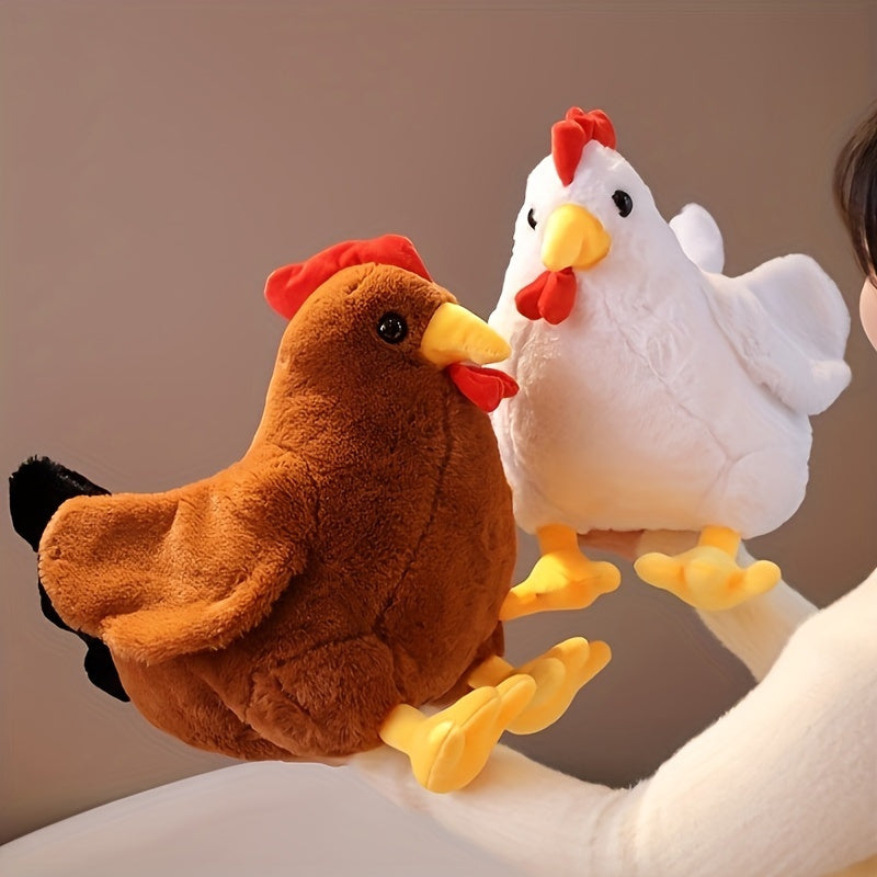 Large Plush Rooster Doll & Pillow Set - Great Gift for Christmas/Birthday