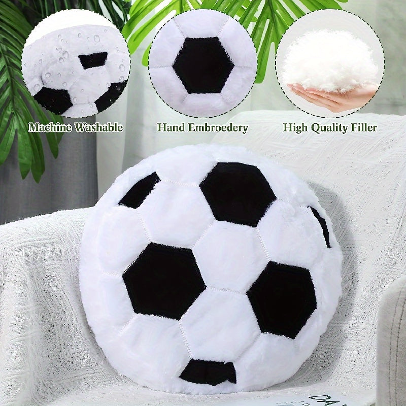 Plush Football Pillow Cushion Sofa Decoration Fan Gift