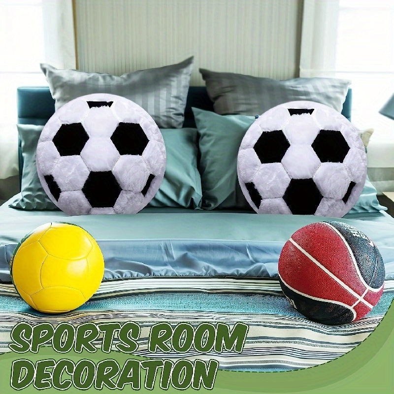 Plush Football Pillow Cushion Sofa Decoration Fan Gift