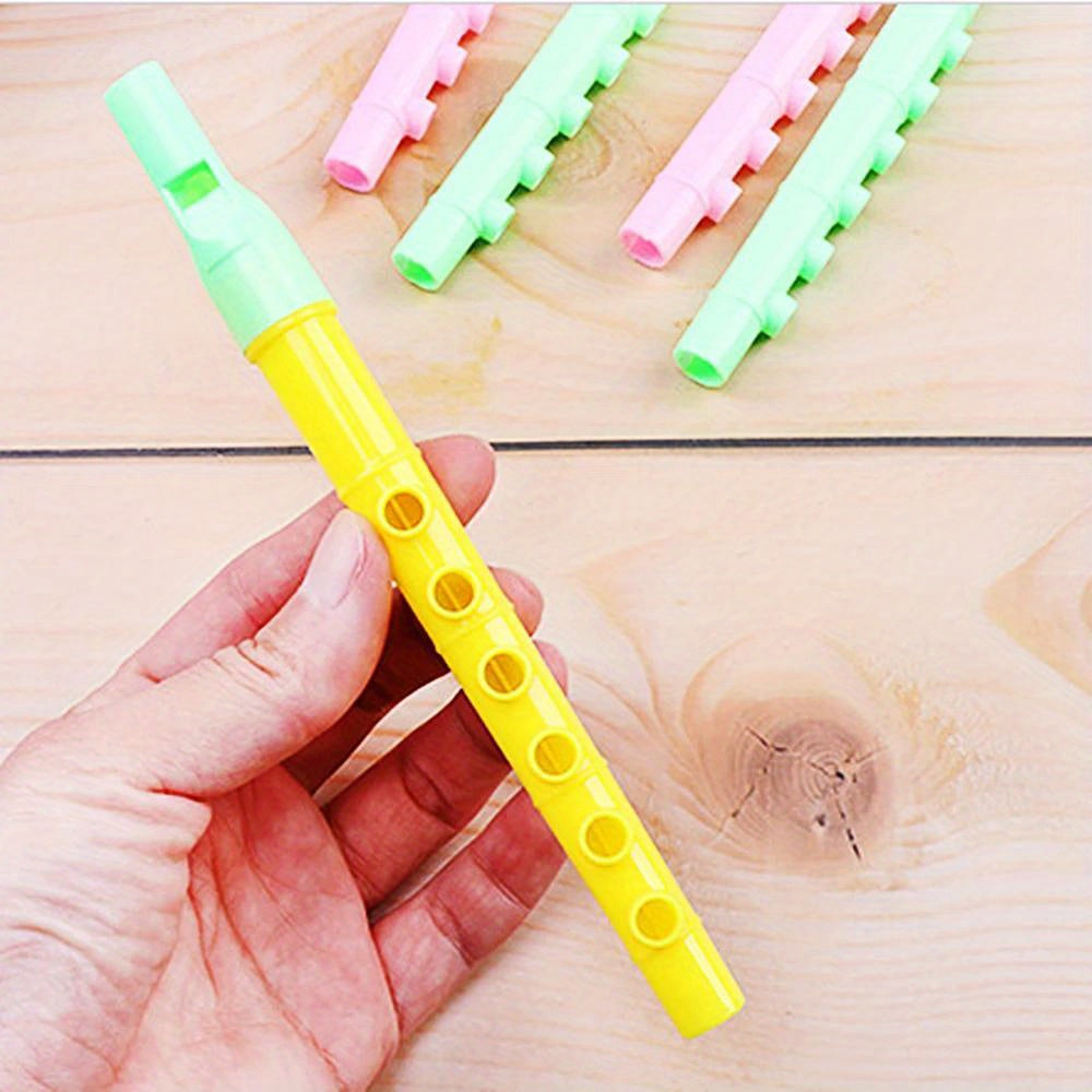 20pcs Mini Party Favor Colorful Flute Musical Instrument Toys Birthday Gift