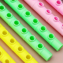 20pcs Mini Party Favor Colorful Flute Musical Instrument Toys Birthday Gift
