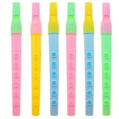 20pcs Mini Party Favor Colorful Flute Musical Instrument Toys Birthday Gift