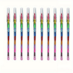 10pcs Creative Block Crayons Painting Supplies Professional Graffiti Pens