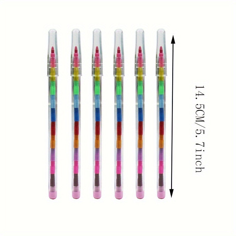 10pcs Creative Block Crayons Painting Supplies Professional Graffiti Pens