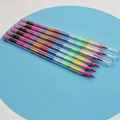 10pcs Creative Block Crayons Painting Supplies Professional Graffiti Pens