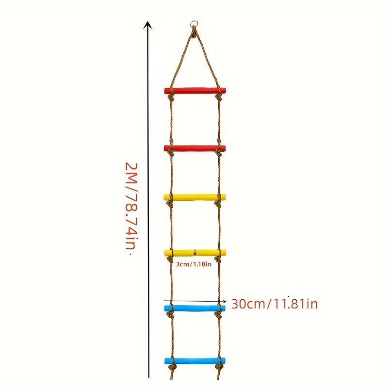 Rope Ladder Climbing Game Swing Accessories Play Set