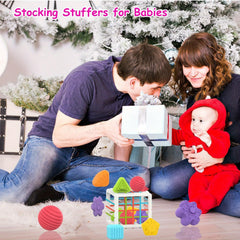 Sensory Shape Toys Set for Baby Development