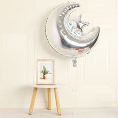 Moon & Star Aluminum Balloon Rose Gold Birthday Party Decoration 60-96cm