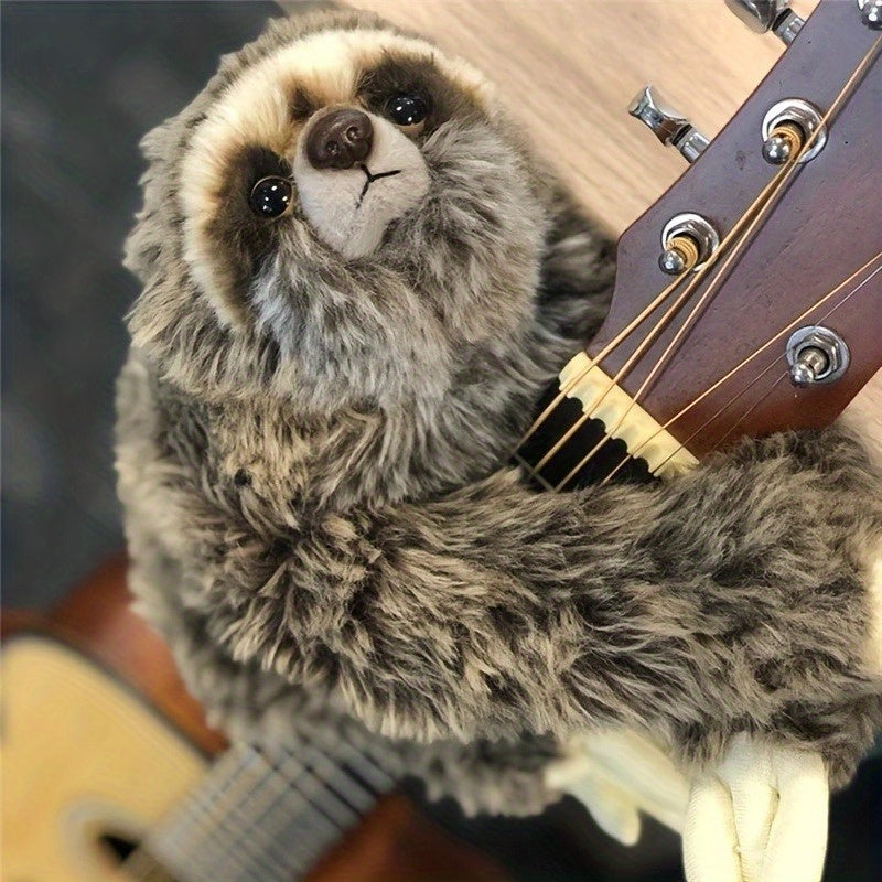 Realistic Three Toed Sloth Plush Animal Soft Plush Sloth Birthday Gift Plush