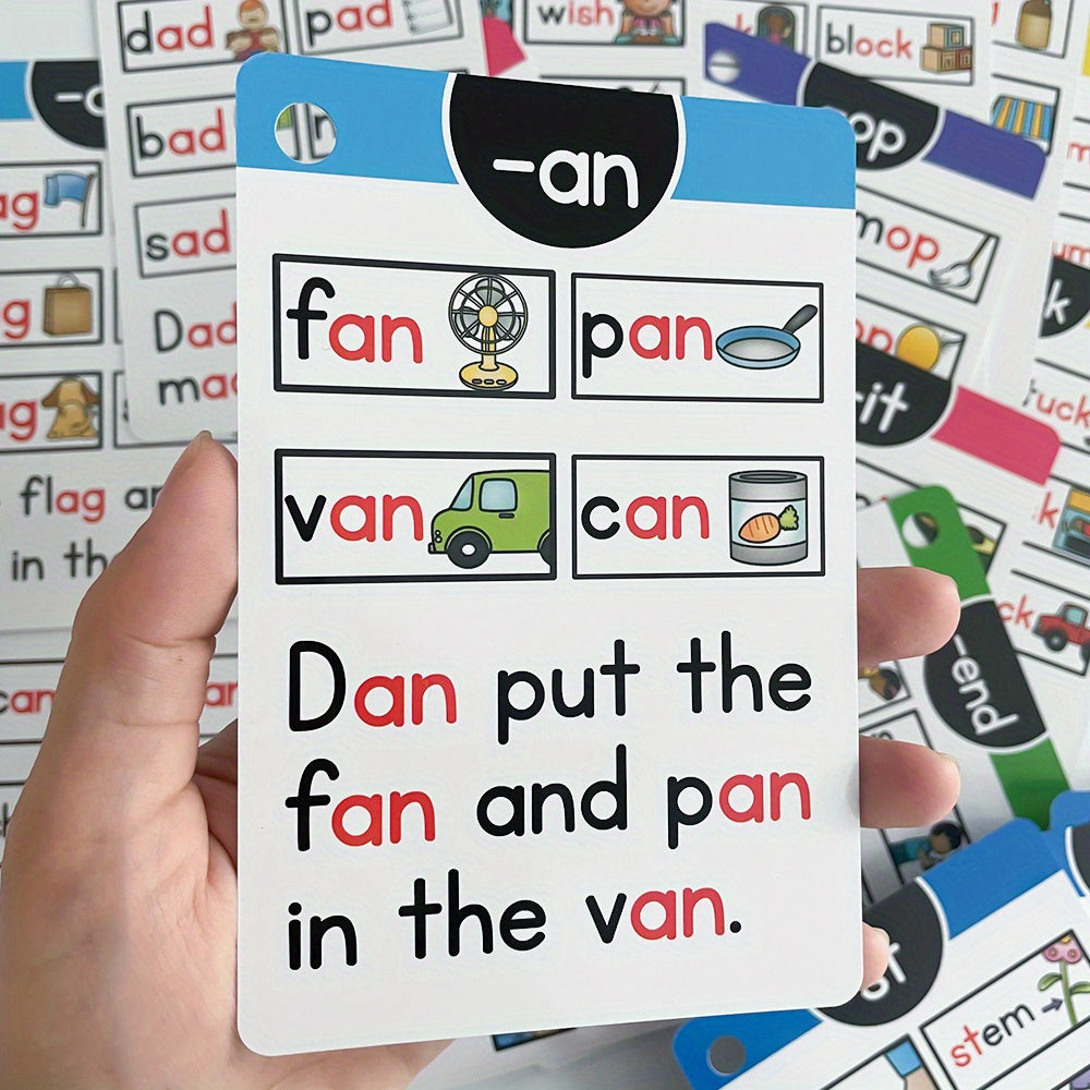 Phonics Flashcards CVC Words Educational Games
