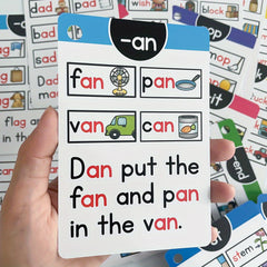 Phonics Flashcards CVC Words Educational Games