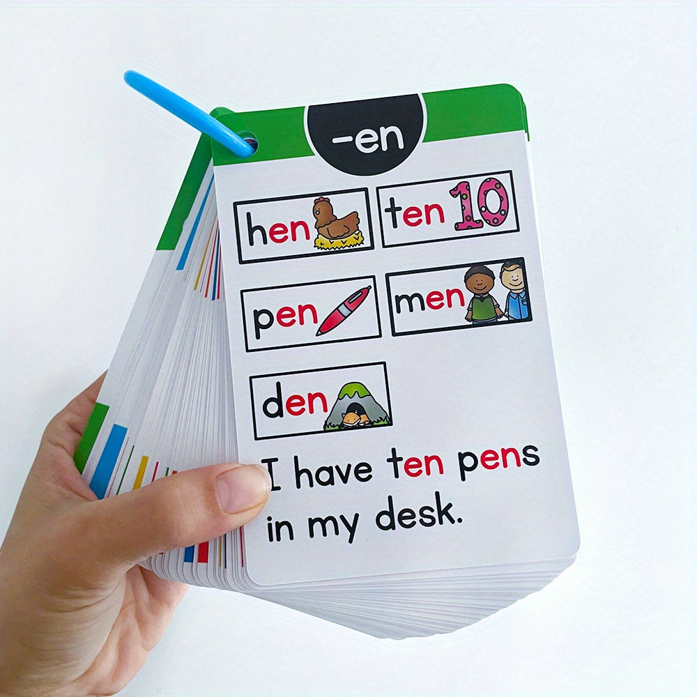 Phonics Flashcards CVC Words Educational Games