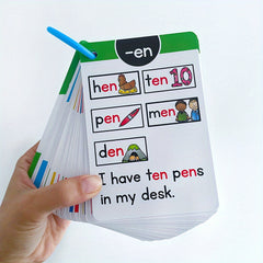 Phonics Flashcards CVC Words Educational Games