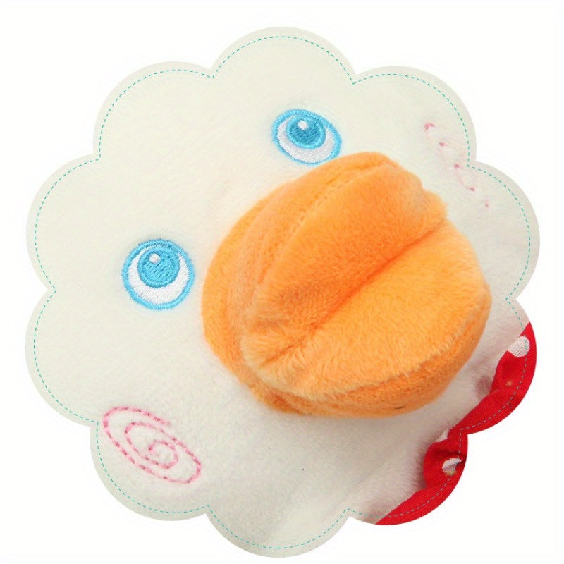 Christmas Animal Hand Puppet Plush Toy Doll Small Monkey Frog Duck