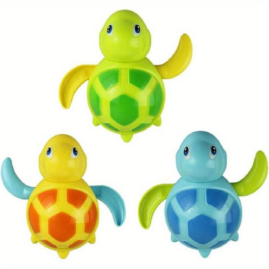 3pcs Bath Swimming Turtle Toys Water Pool Swimming Turtle Toy