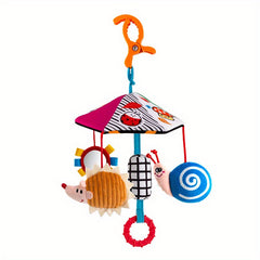Plush Umbrella Wind Chime Bed Bell Stroller Pendant Comfort Toy